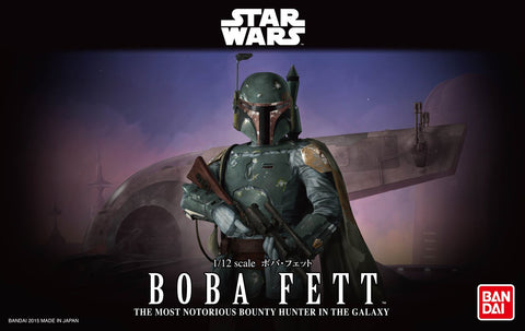 Bandai 1/12 Star Wars: Boba Fett Bounty Hunter Figure (Snap Kit)