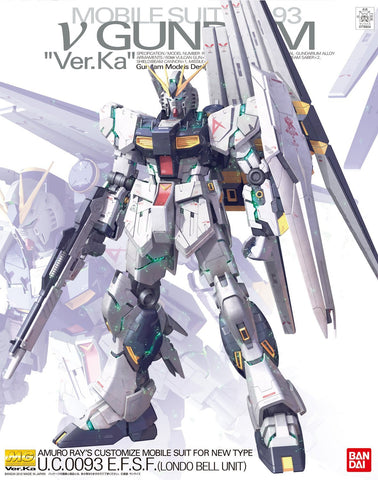Bandai Spirits 1/100 Nu Gundam Version Ka Char's Counterattack Kit