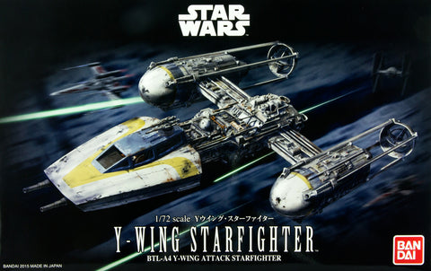 Bandai 1/72 Star Wars A New Hope: Y-Wing Starfighter Kit