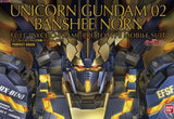 Bandai 1/60 Perfect Grade  Unicorn Gundam 2 Banshee Norn Kit