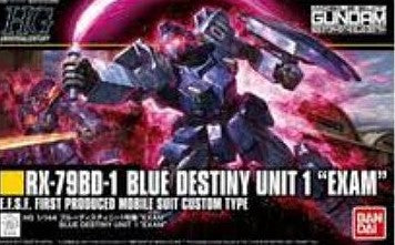 Bandai 1/144 High Grade Universal Century #207 RX79BD1 Blue Destiny Unit 1 Exam Kit