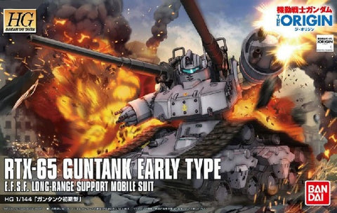 Bandai 1/144 High Grade Origin Series: #002 RTX65 Guntank Early Type Kit