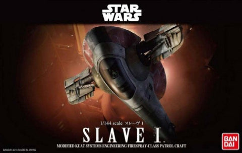 Bandai 1/144 Star Wars Empire Strikes Back: Slave I Boba Fett's Ship Kit