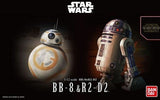 Bandai 1/12 Star Wars: BB8 & R2D2 Droid Figures Kit