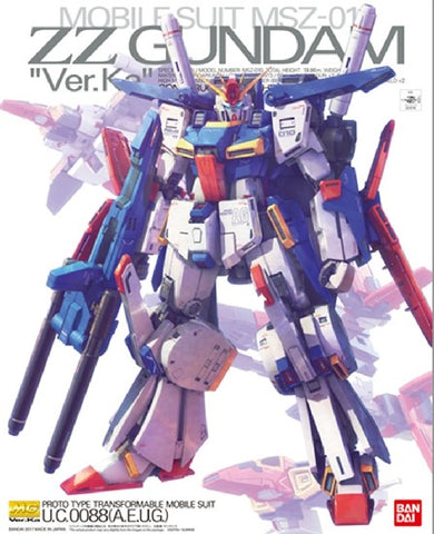 Bandai 1/100 Master Grade: ZZ Gundam Ver.Ka Kit